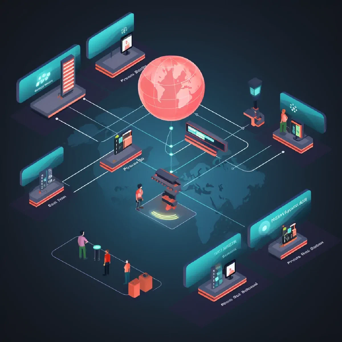 Easily deploy a peer to peer secure VPN network